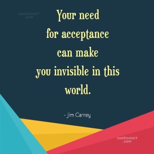 acceptance invisible